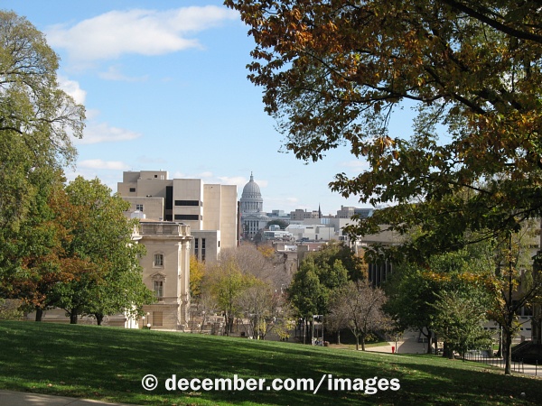 UW Bascom Hall Bascom Hill