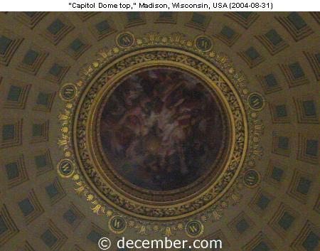 Wisconsin Capitol Dome Ceiling