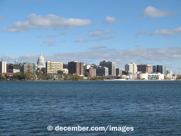 Olin-Turville Park Madison Skyline