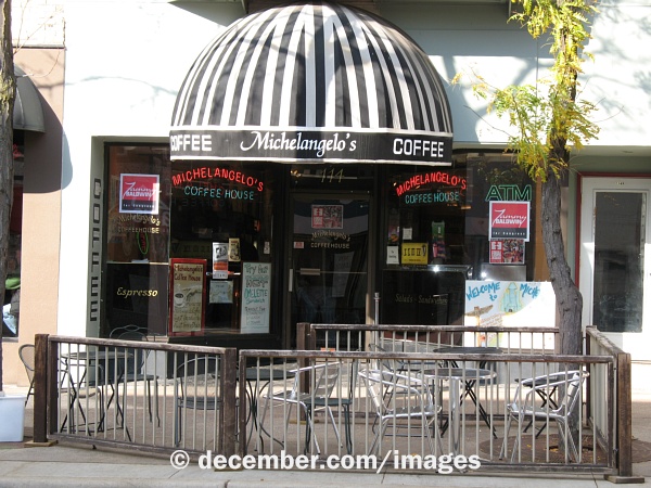 Michelangelo's Coffee House Along State Street Michelangelo's Coffee House Along State Street