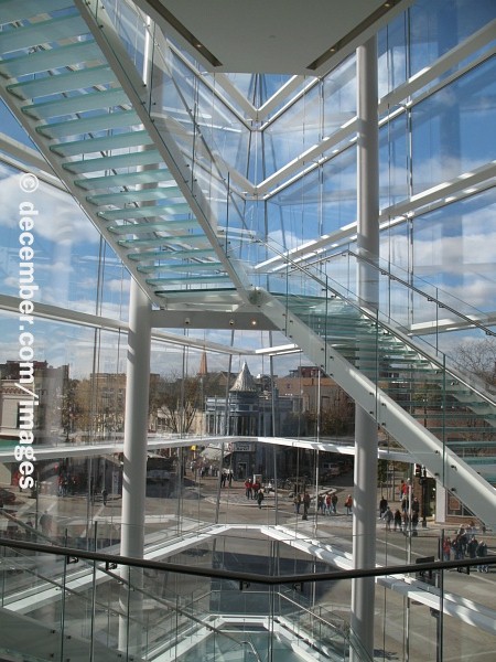 Overture Center Stairs and Atrium