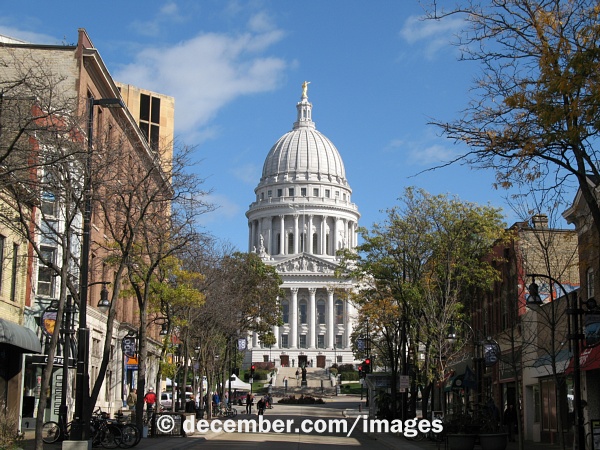 Wisconsin Capitol West View Wisconsin Capitol West View