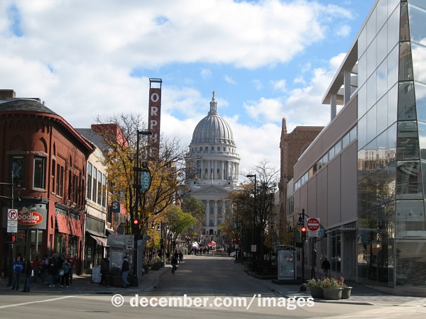 Wisconsin Capitol Long West View Wisconsin Capitol Long West View
