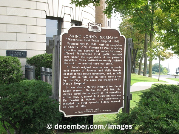 Columbia St Mary's Plaque at St Mary's Columbia St Mary's Plaque at St Mary's