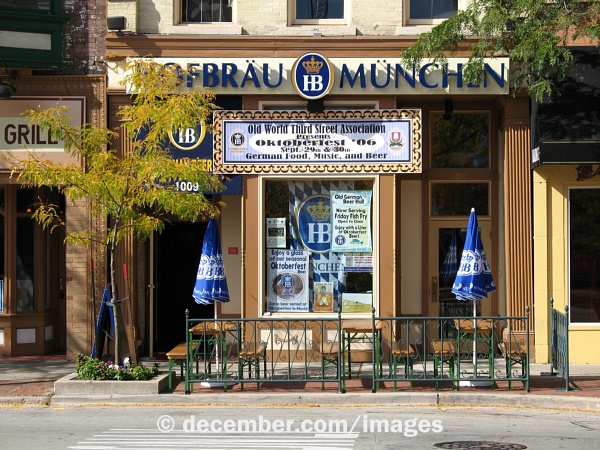 Old German Beer Hall Front Old German Beer Hall Front