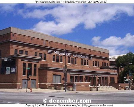 Milwaukee Theatre Milwaukee Auditorium Milwaukee Theatre Milwaukee Auditorium