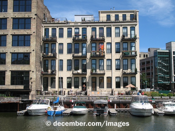 Riverwalk, East Side, South of Buffalo Condos / Orange Palm